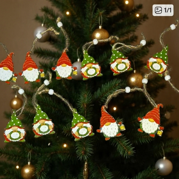 Other - Festive Gnome Ornaments Set